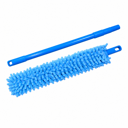 Microfiber Fan Duster – Flexible, Extendable for Easy Cleaning | Velvet Wipe